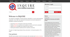 Desktop Screenshot of inquire.org.uk