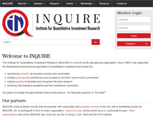 Tablet Screenshot of inquire.org.uk